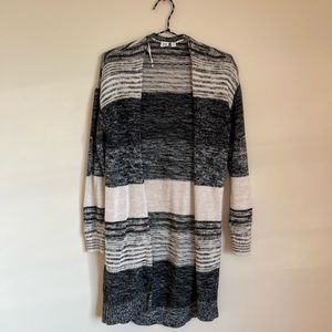 GAP striped cotton cardigan